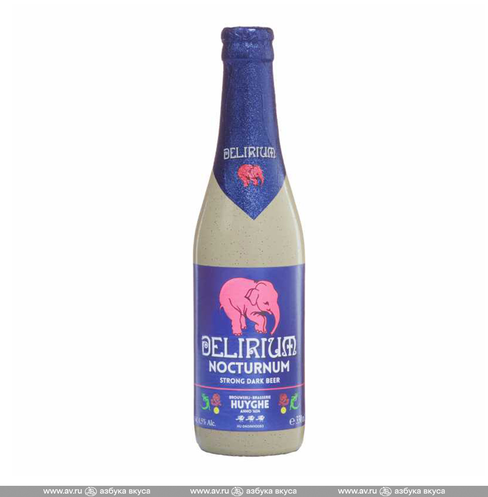 Изображение товара Пиво темное Delirium Nocturnum 8,5%, 0.33 L, ст/б, Бельгия