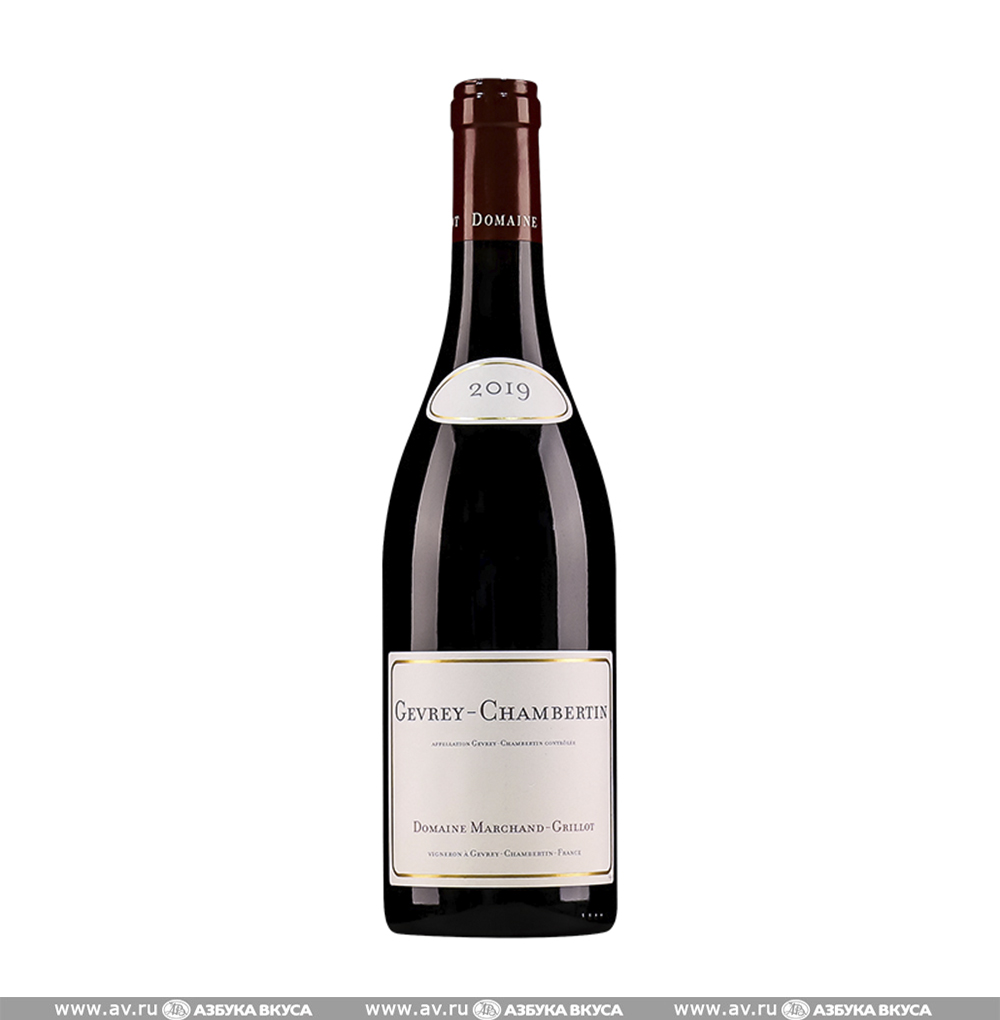 Изображение товара Французское красное вино Gevrey-Chambertin 2019 Domaine Marchand-Grillot 0.75 L Изображение товара Французское красное вино Gevrey-Chambertin 2019 Domaine Marchand-Grillot 0.75 L