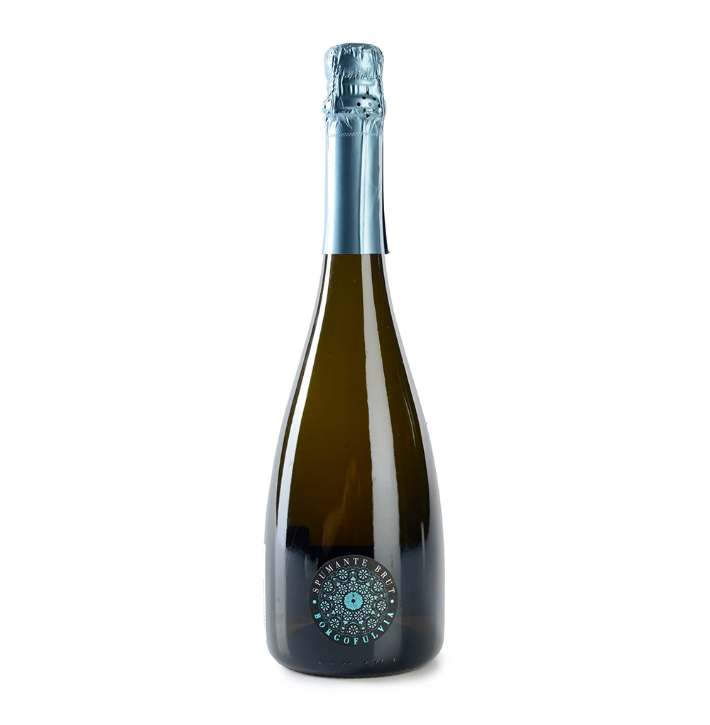 Изображение товара Игристое белое итальянское вино Брют IGT Emilia-Romagna Borgofulvia 0.75L
