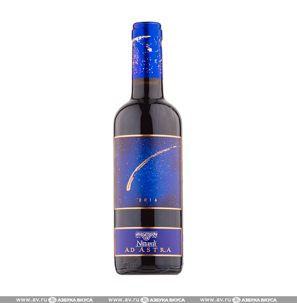 Изображение товара Вино итальянское красное DOC Maremma Toscana Ad Astra Nittardi, 0.375 L