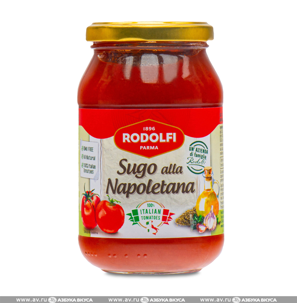 Изображение товара Соус Napoletana томатный, Rodolfi, 400 г, Италия