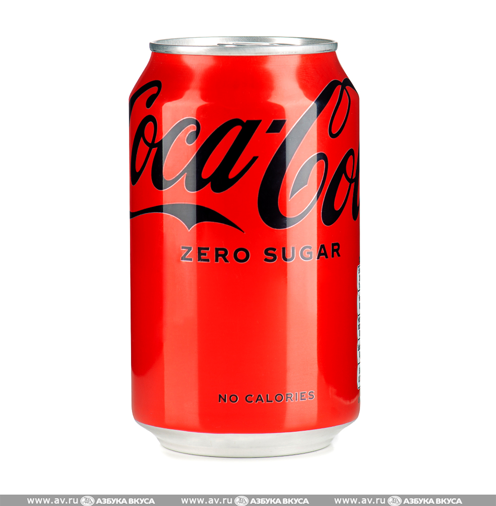 Изображение товара Напиток газированный Zero, Coca-Cola, 0.33 л, Германия Изображение товара Напиток газированный Zero, Coca-Cola, 0.33 л, Германия