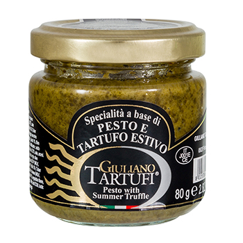 Изображение товара Соус песто с чёрным трюфелем, Giuliano Tartufi, 80 г, Италия