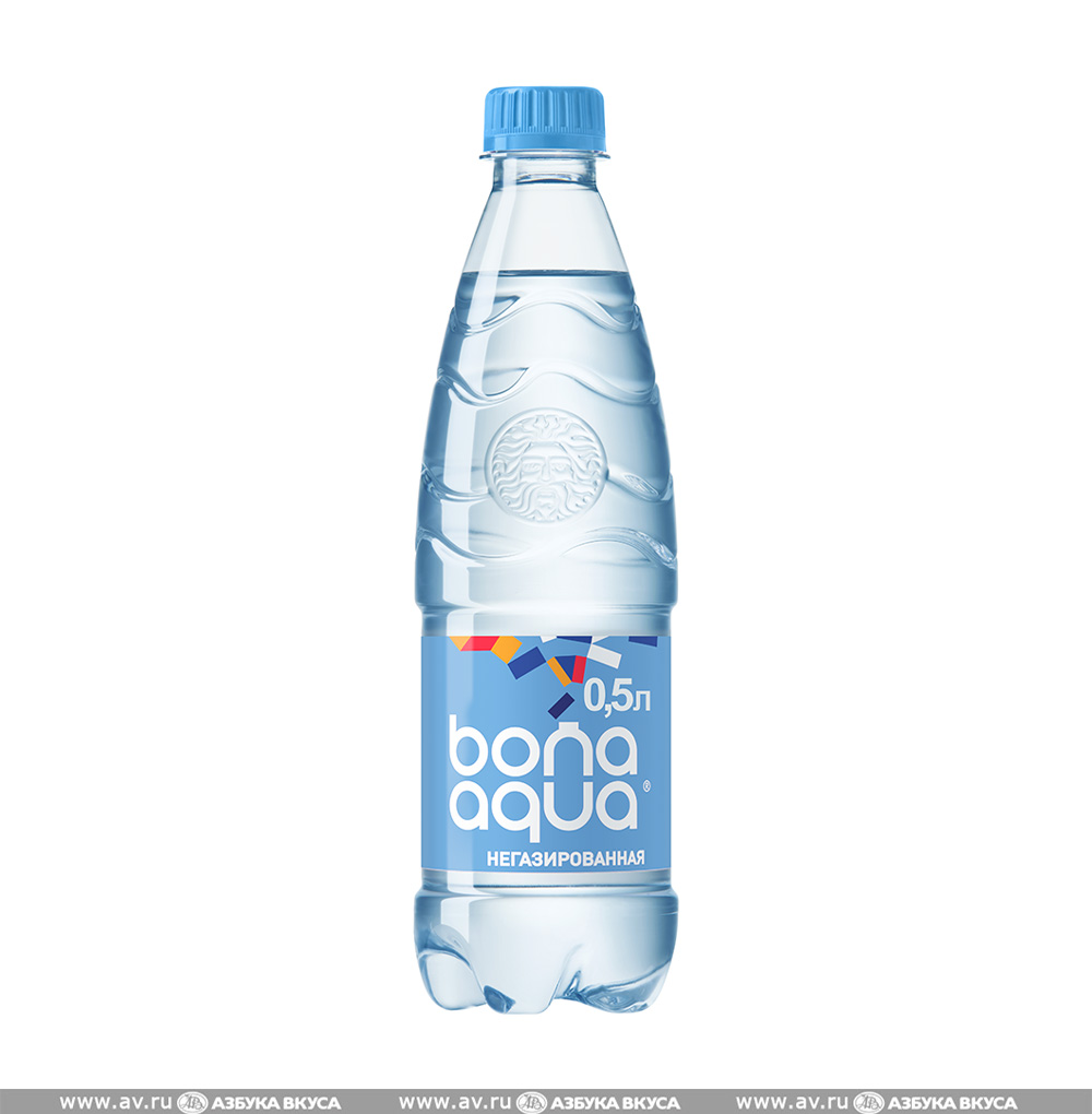Изображение товара Вода негазированная, Bona Aqua, 0.5 л, Россия