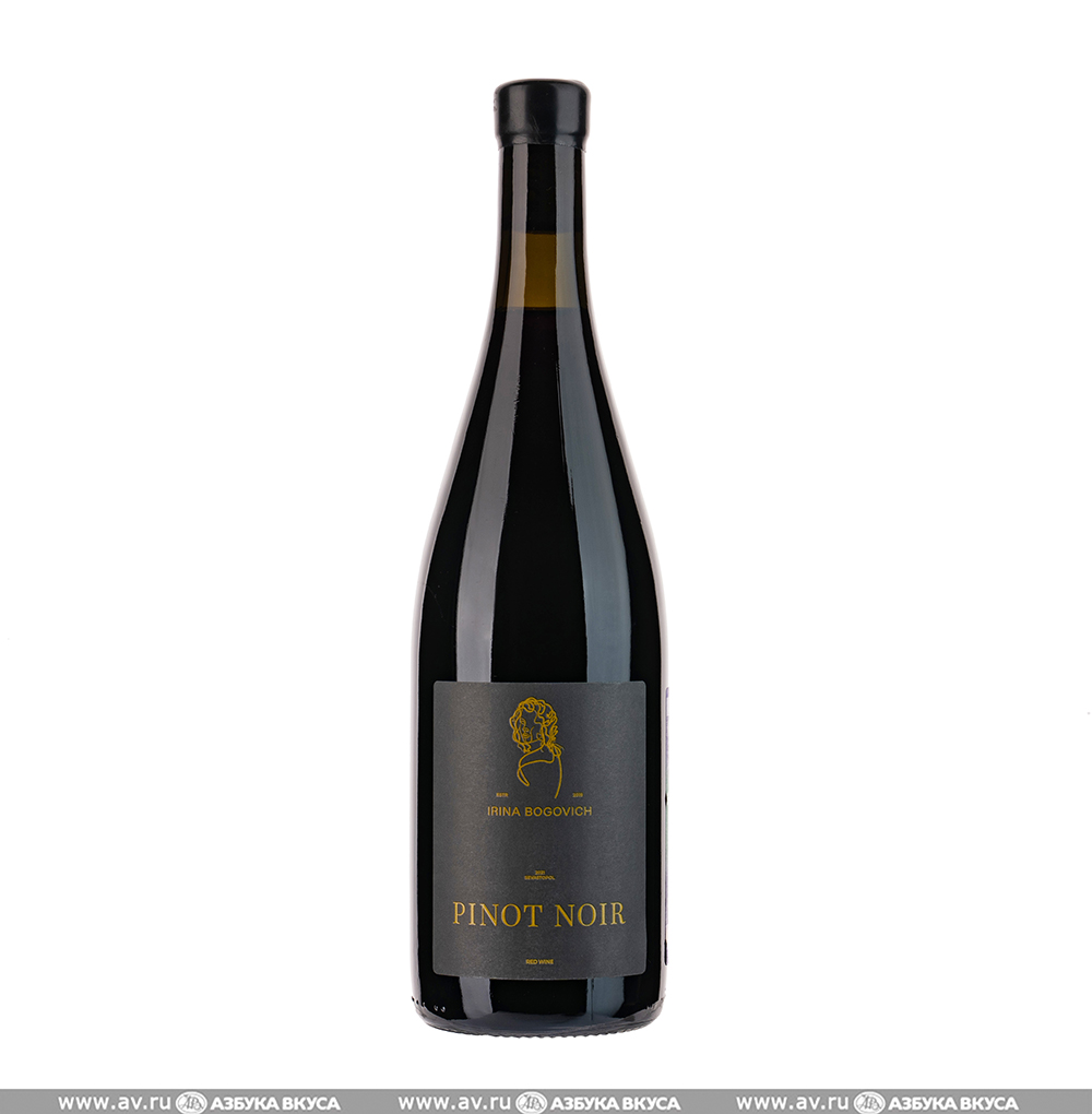 Изображение товара Вино российское красное Pinot Noir Irina Bogovich Winery, 0.75 L