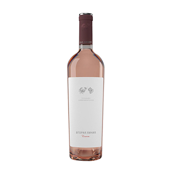 Изображение товара Вино российское розовое Усадьба Дивноморское Вторая Линия Солист ЗНМП Дивноморское Дивноморье, 0.75 L