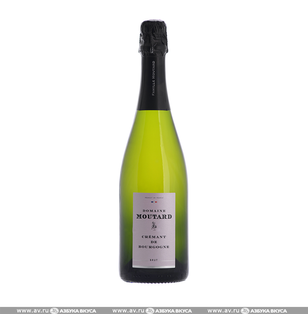 Изображение товара Игристое вино французское белое брют AOC Cremant de Bourgogne Brut Moutard, 0.75 L Изображение товара Игристое вино французское белое брют AOC Cremant de Bourgogne Brut Moutard, 0.75 L