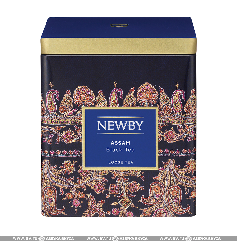 Изображение товара Чай чёрный «Ассам», Newby, 125 г, Индия Изображение товара Чай чёрный «Ассам», Newby, 125 г, Индия