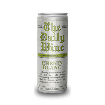 Изображение товара Вино южноафриканское белое The Daily Wine Chenin Blanc Vinette Wine 0.25 L