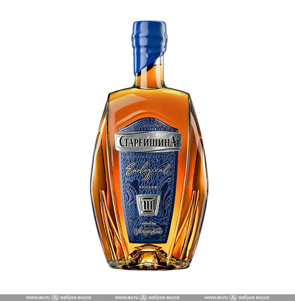 Изображение товара Коньяк российский Старейшина 3 года, 0.5 L Изображение товара Коньяк российский Старейшина 3 года, 0.5 L