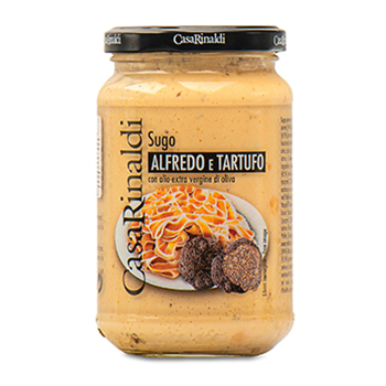 Изображение товара Соус сливочный «Альфредо» с трюфелями, Casa Rinaldi, 340 г, Италия