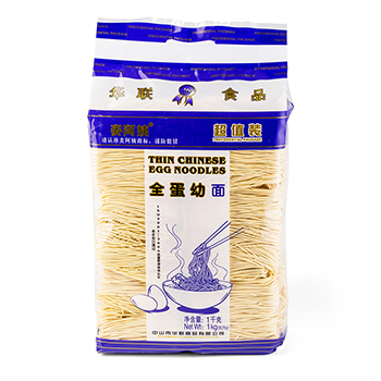 Изображение товара Лапша яичная, Mai A Yi, 1 кг, Китай