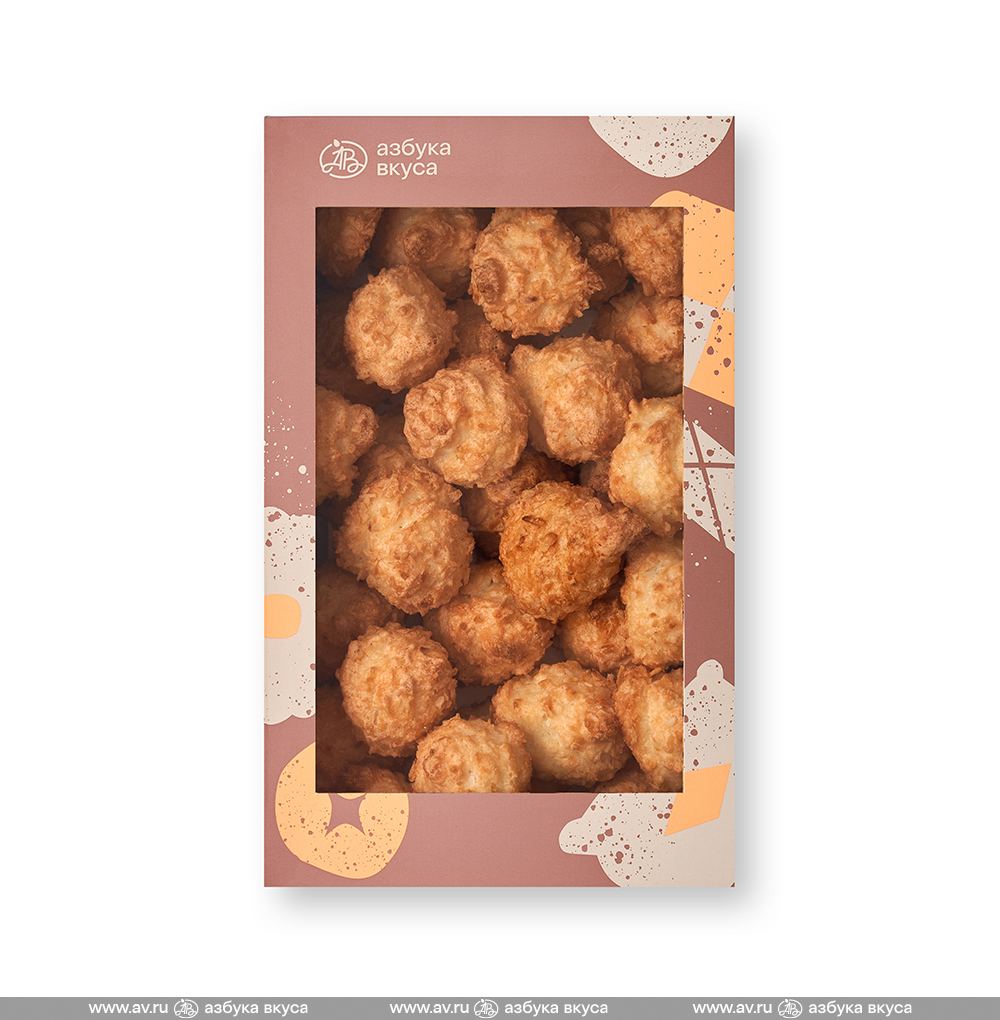 Изображение товара Печенье «Кокосовое», «Азбука вкуса», 250 г, Россия