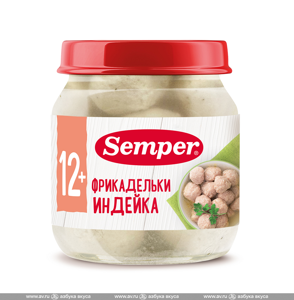 Изображение товара Фрикадельки из индейки с 12 месяцев, Semper, 100 г, Россия Изображение товара Фрикадельки из индейки с 12 месяцев, Semper, 100 г, Россия