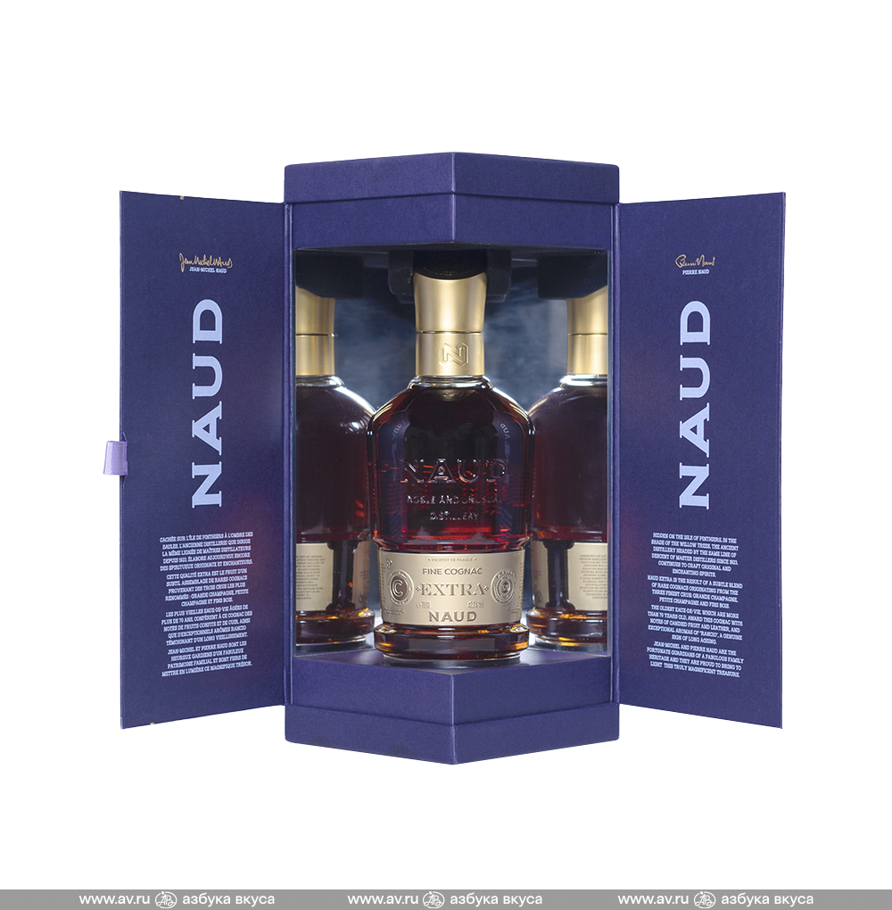 Изображение товара Коньяк Naud Extra 42.3%, 0.7 L, п/у