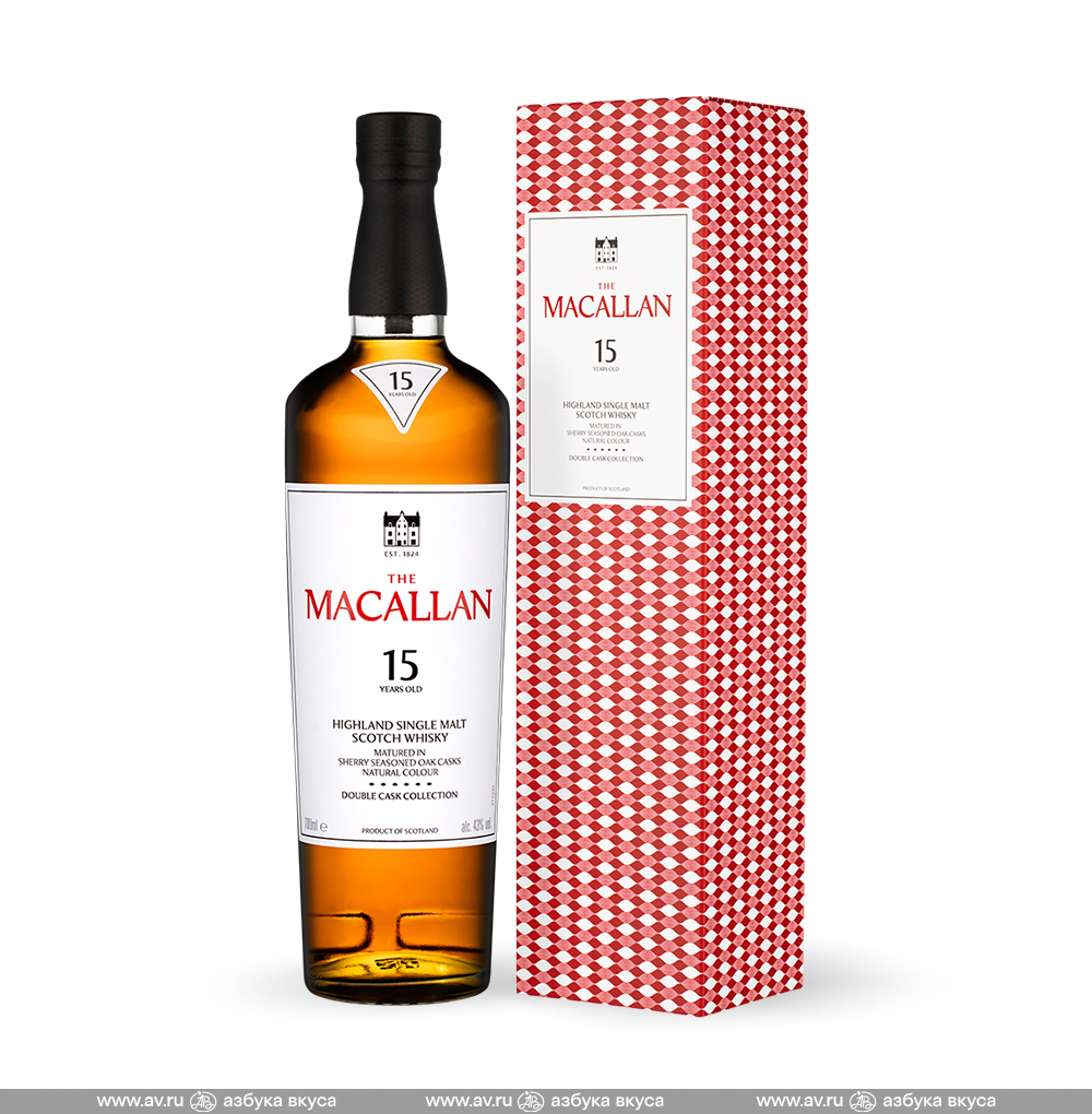 Изображение товара Шотландский односолодовый виски Macallan Highland Double Cask 15 лет 0.7 л