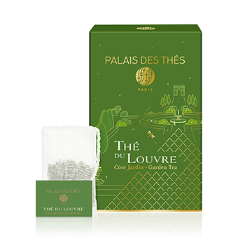 Изображение товара Чай зеленый Palais Des Thes "Чай Лувра. Утренний сад." Пакетированный Joint Stock Company Palais des Thes 20*2 г, Франция