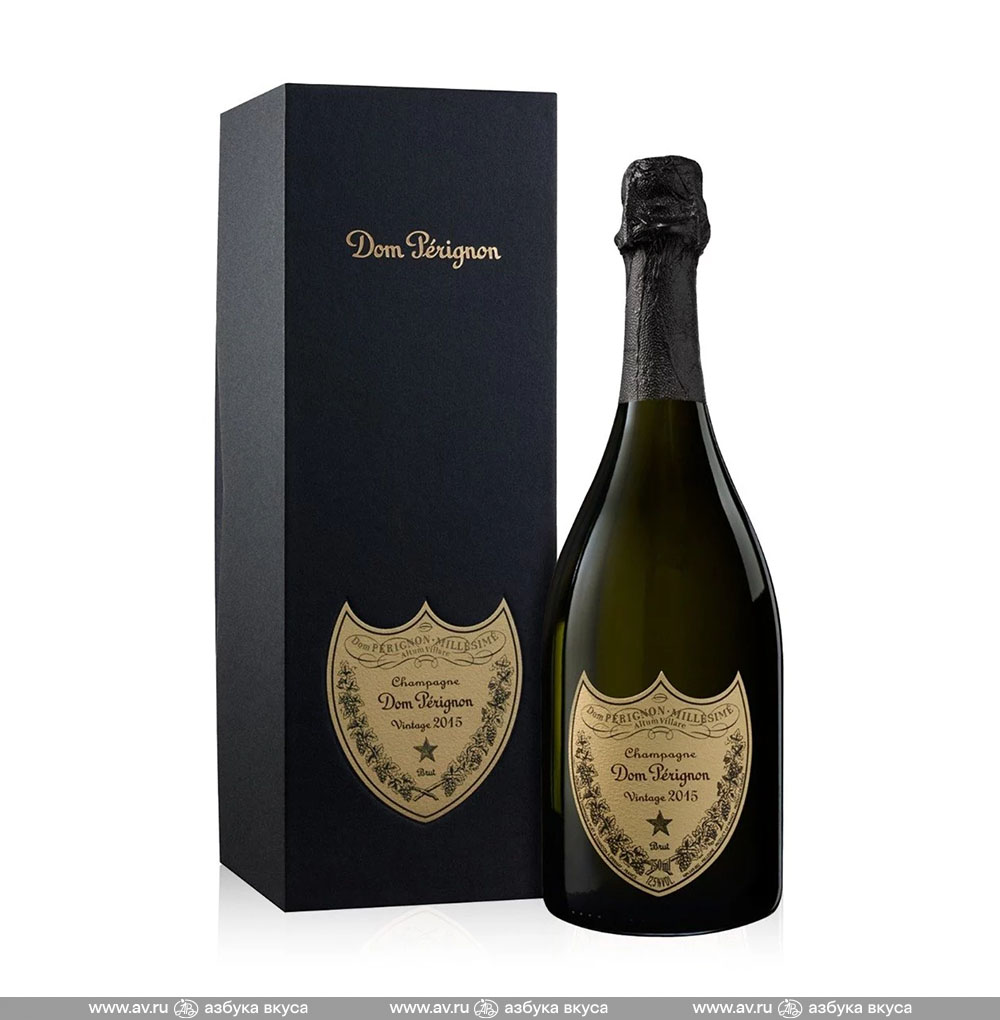 Изображение товара Игристое вино французское белое брют, э/брют AOC Champagne Moet & Chandon Dom Perignon Brut/Extra Brut 2015, 0.75 L, п/у Изображение товара Игристое вино французское белое брют, э/брют AOC Champagne Moet & Chandon Dom Perignon Brut/Extra Brut 2015, 0.75 L, п/у