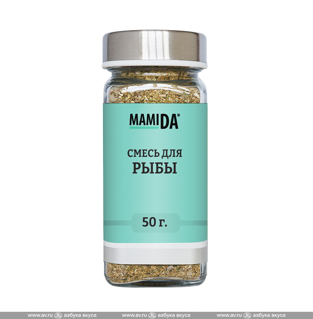 Изображение товара Приправа «Смесь для рыбы», MamiDA, 50 г, Россия