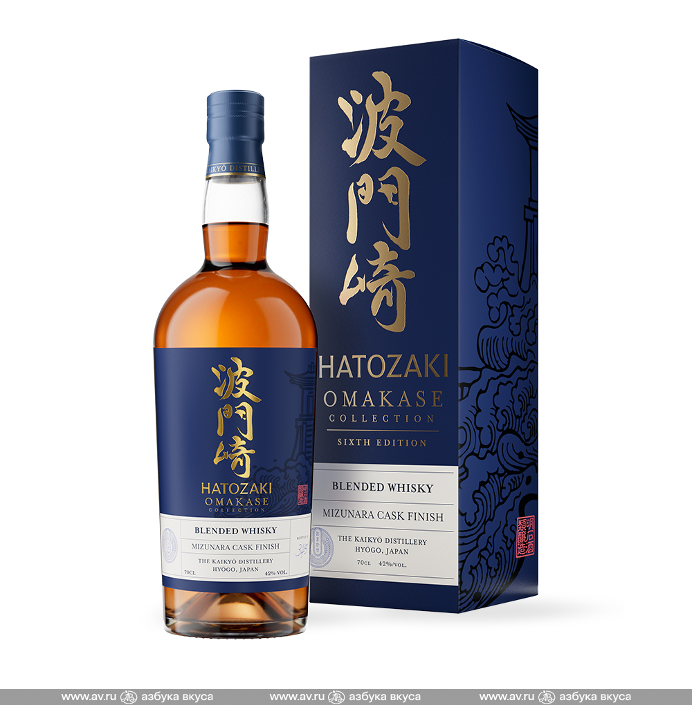 Виски японский Hatozaki Omakase 6 Edition Mizunara Cask Finish 42
