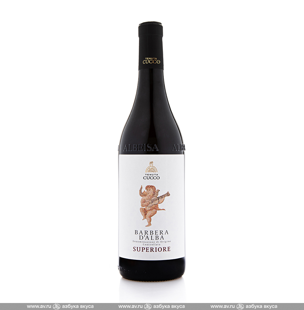 Изображение товара Вино итальянское красное DOC Barbera d'Alba Superiore Tenuta Cucco, 0.75 L