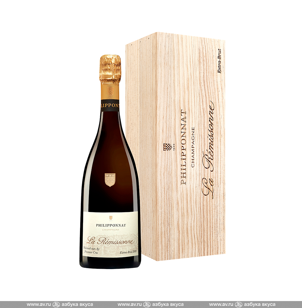 Изображение товара Игристое вино французское белое э/брют AOC Champagne Philipponnat La Remissonne 1-er Cru Extra Brut, 0.75 L, п/у