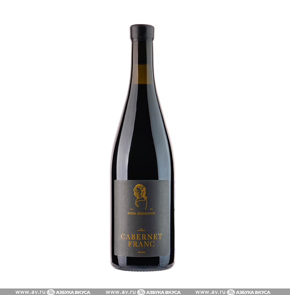 Изображение товара Вино российское красное Cabernet Franc Irina Bogovich Winery, 0.75 L Изображение товара Вино российское красное Cabernet Franc Irina Bogovich Winery, 0.75 L
