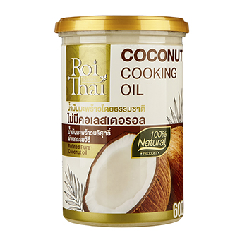 Масло кокосовое рафинированное, Roi Thai, 600 мл, Таиланд