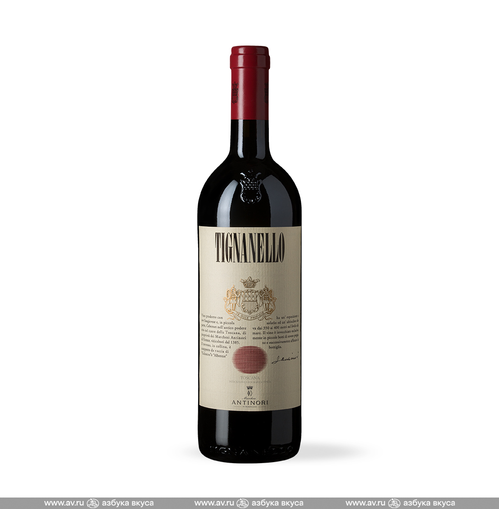 Изображение товара Вино итальянское красное IGT Toscana Tignanello 2022 Antinori, 0.75 L
