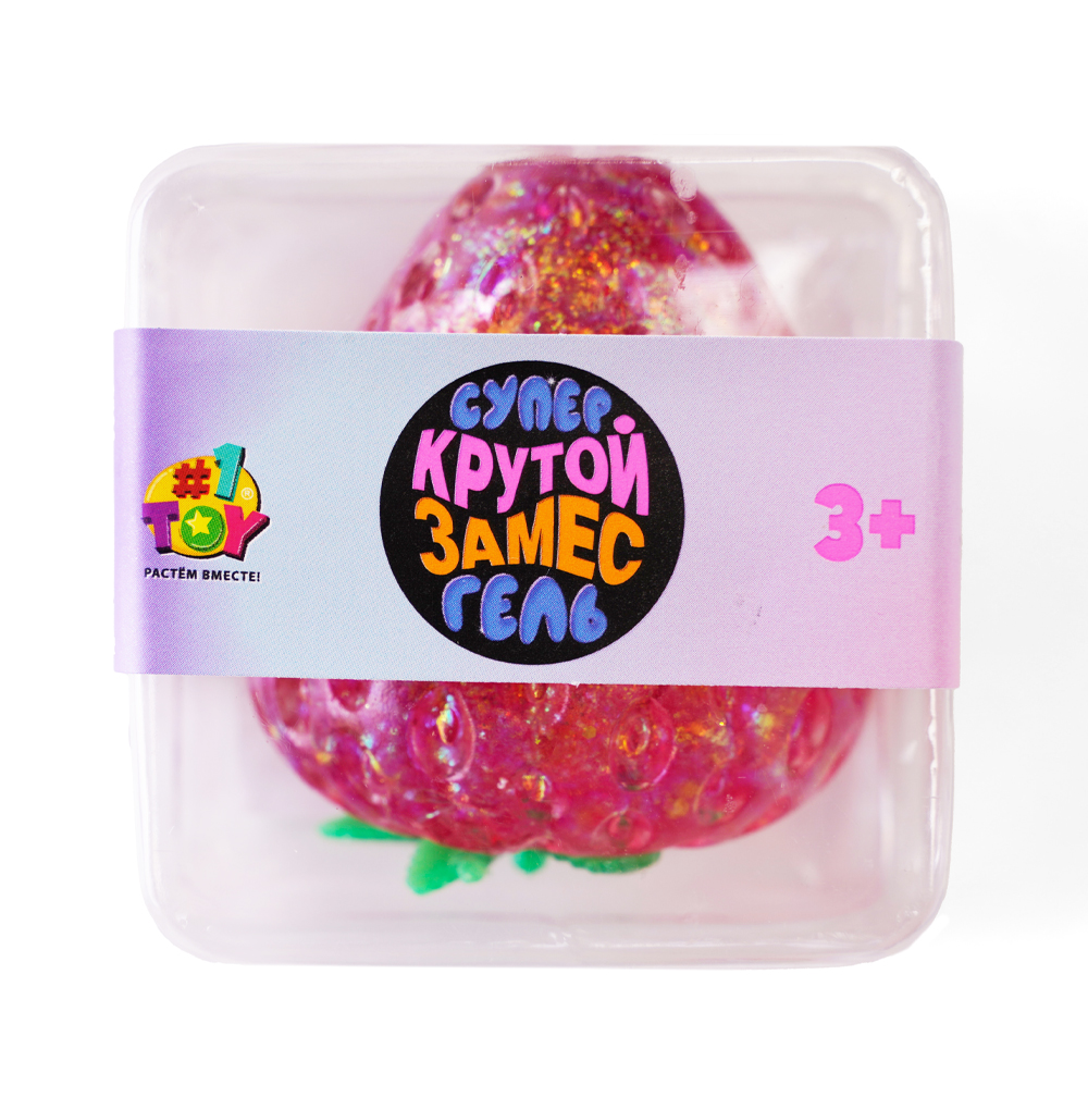 Изображение товара Игрушка 1TOY Крутой замес Супергель клубника 5.5*5.5 см, Китай Изображение товара Игрушка 1TOY Крутой замес Супергель клубника 5.5*5.5 см, Китай