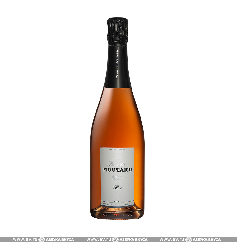 Изображение товара Игристое вино французское розовое брют Famille Moutard Rose Brut Moutard, 0.75 L Изображение товара Игристое вино французское розовое брют Famille Moutard Rose Brut Moutard, 0.75 L