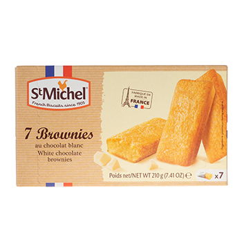 Изображение товара Пирожное «Брауни с белым шоколадом», St Michel, 210 г, Франция