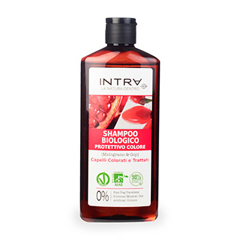 Изображение товара Шампунь Melograno & Goji для окрашенных волос, Intra, 250 мл, Италия