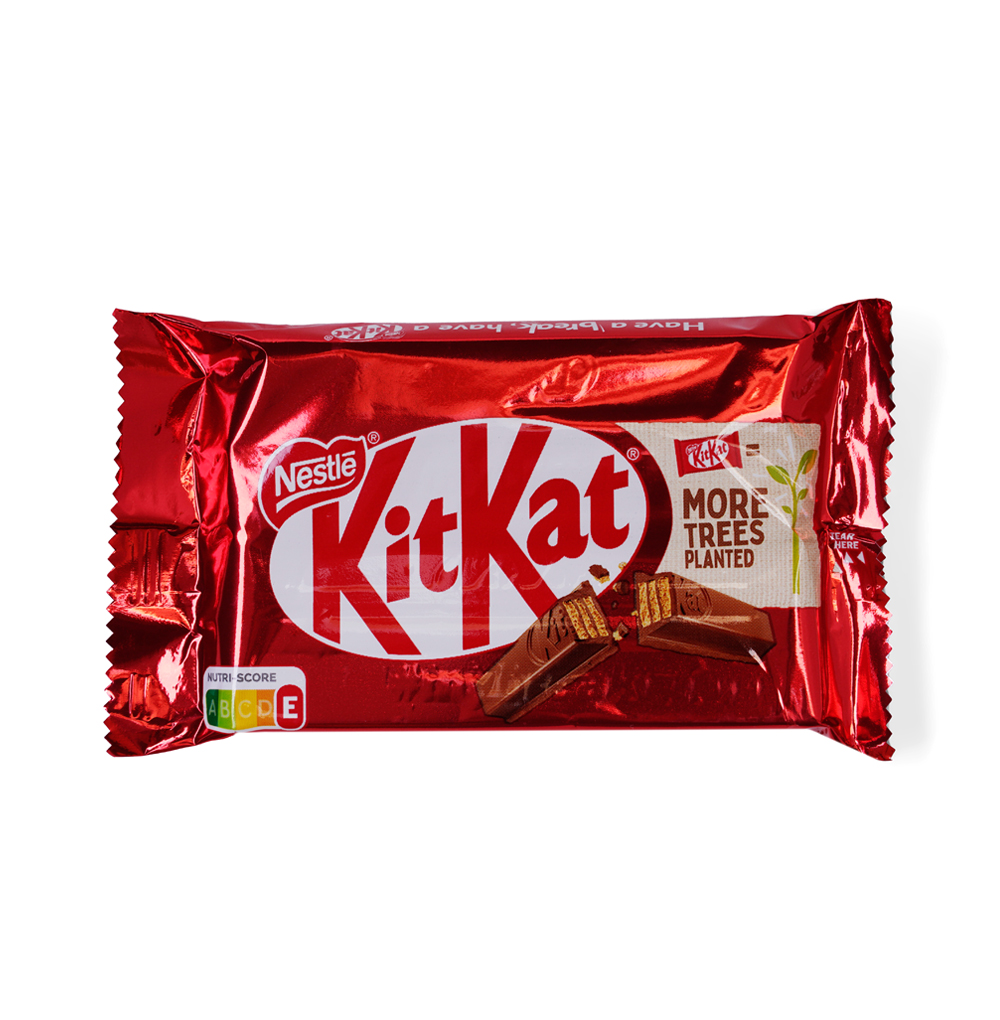 Изображение товара Шоколадный батончик с хрустящей вафлей, KitKat, 41.5 г, Германия Изображение товара Шоколадный батончик с хрустящей вафлей, KitKat, 41.5 г, Германия