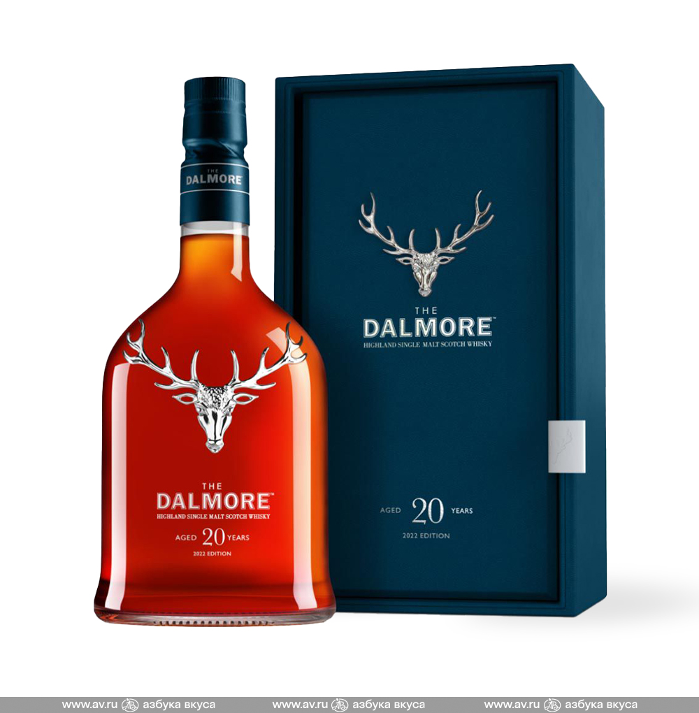 Изображение товара Виски шотландский Dalmore Highland Single Malt 20 YO 43.6%, 0.7 L, в п/у Изображение товара Виски шотландский Dalmore Highland Single Malt 20 YO 43.6%, 0.7 L, в п/у