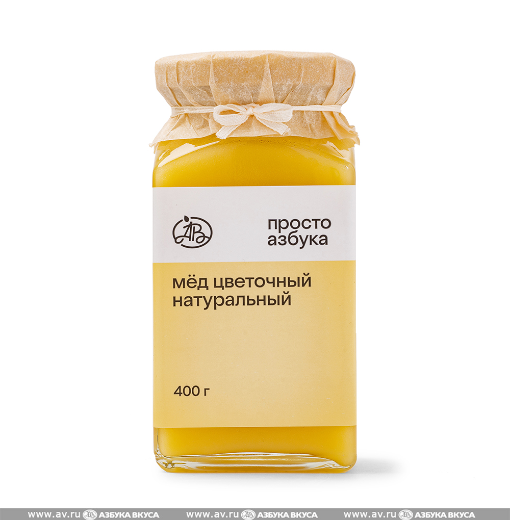 Изображение товара Цветочный мёд "Просто Азбука" 400 г натуральный продукт Россия Изображение товара Цветочный мёд "Просто Азбука" 400 г натуральный продукт Россия