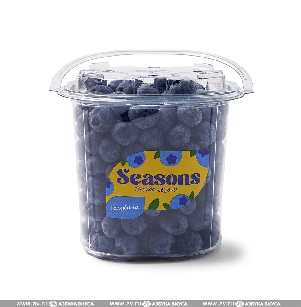 Изображение товара Голубика, Seasons, 500 г, Марокко Изображение товара Голубика, Seasons, 500 г, Марокко
