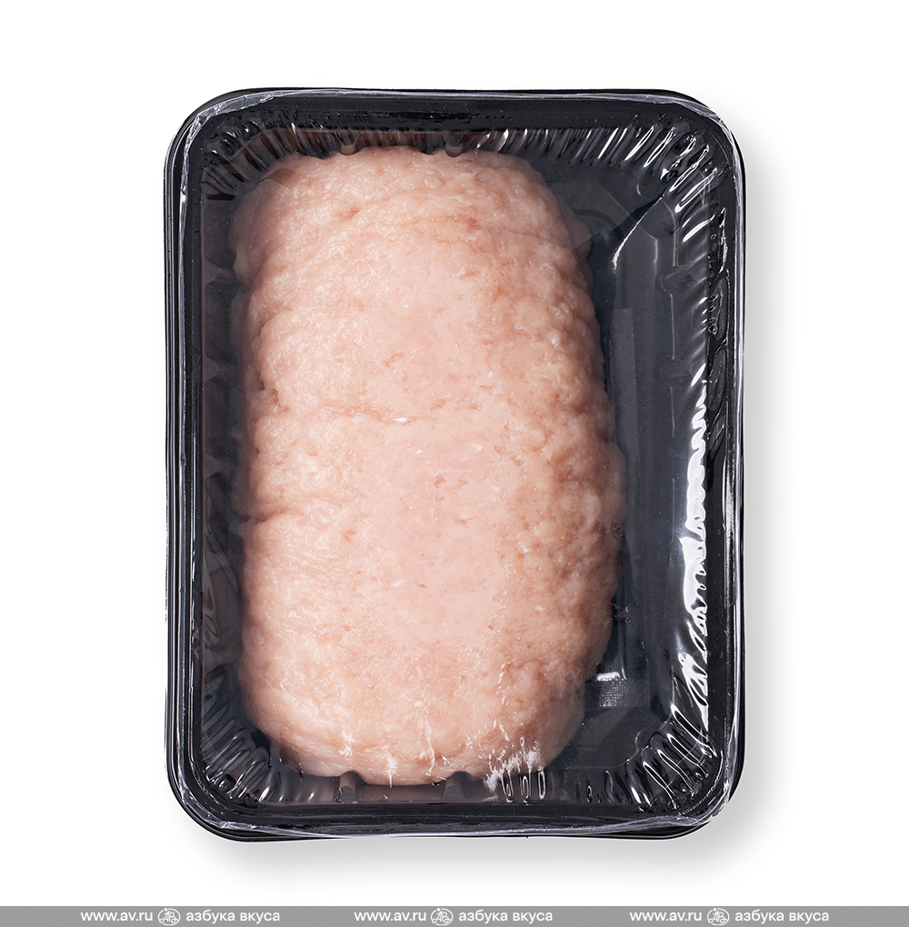 Изображение товара Фарш из филе цыплёнка-бройлера «Азбука вкуса», Россия Изображение товара Фарш из филе цыплёнка-бройлера «Азбука вкуса», Россия