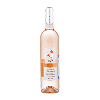 Вино французское розовое IGP Alpes de Haute Provence Rose Fruite Chateau de Rousset, 0.75 L