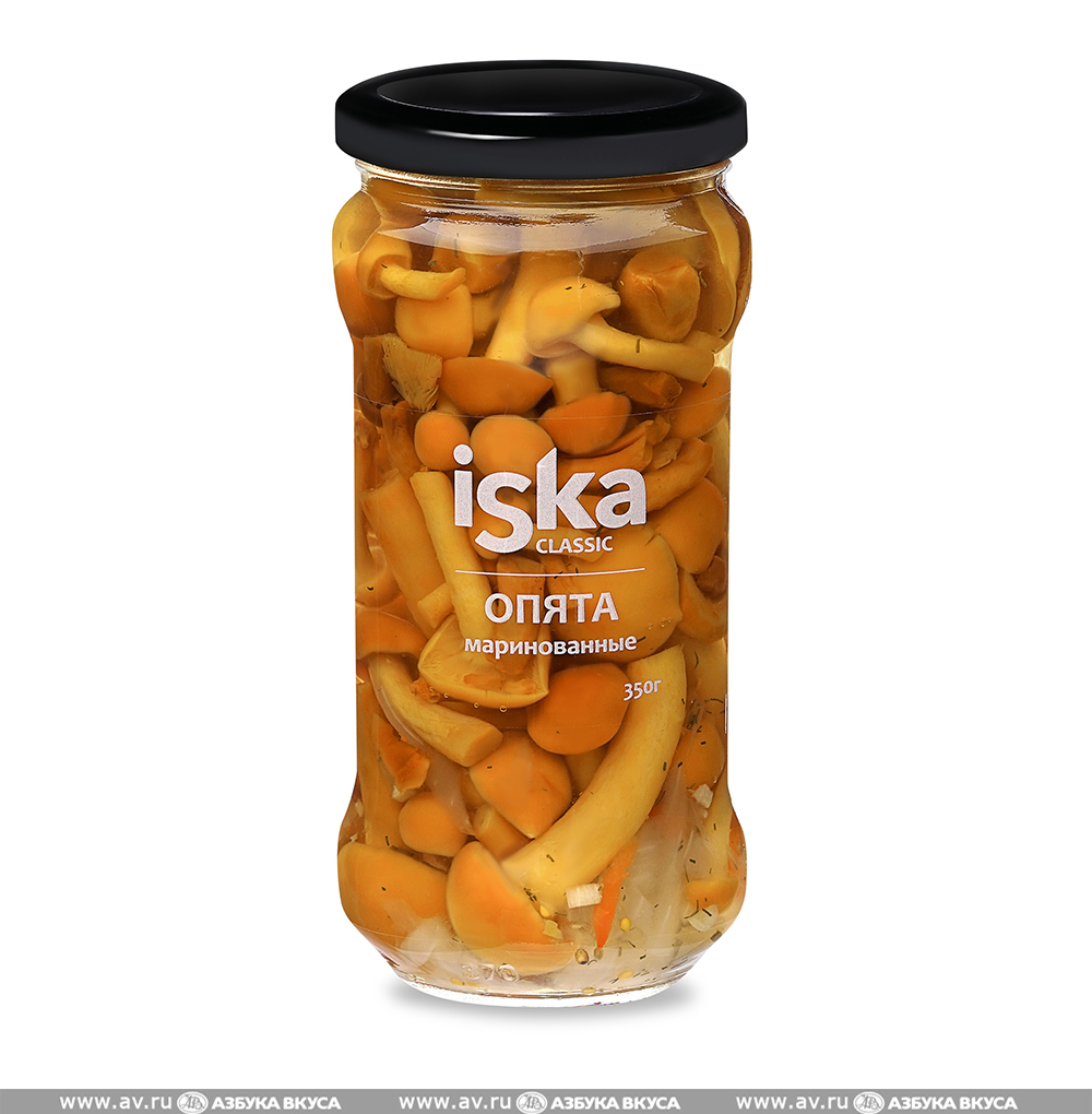 Изображение товара Грибы опята маринованные, ISKA, 350 г, Китай