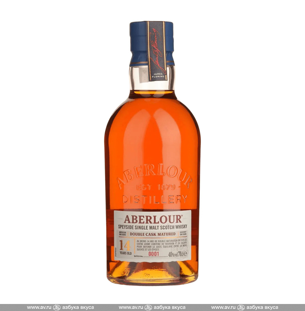 Изображение товара Виски шотландский Aberlour Speyside Single Malt 14 YO, 0.7 L Изображение товара Виски шотландский Aberlour Speyside Single Malt 14 YO, 0.7 L