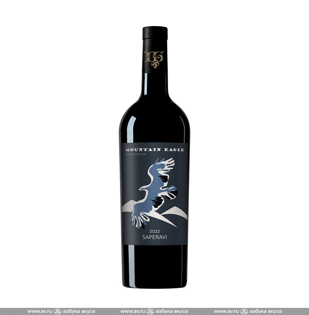 Изображение товара Вино российское красное Mountain Eagle Saperavi Агролайн, 0.75 L Изображение товара Вино российское красное Mountain Eagle Saperavi Агролайн, 0.75 L