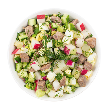 Изображение товара Набор для окрошки с мясом, «Уже готово», 300 г, Россия