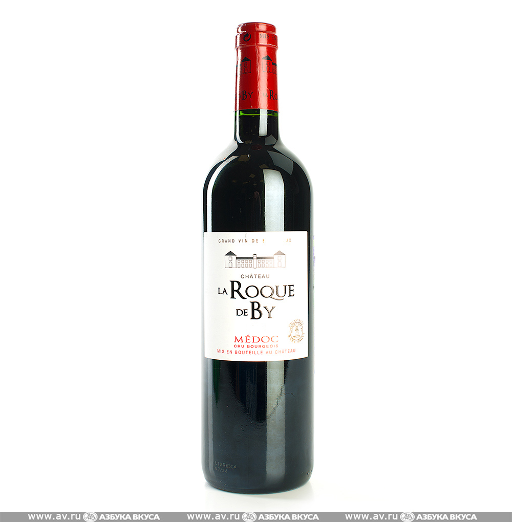 Изображение товара Вино французское красное AOC Medoc Cru Bourgeois Chateau La Roque de By, 0.75 L Изображение товара Вино французское красное AOC Medoc Cru Bourgeois Chateau La Roque de By, 0.75 L