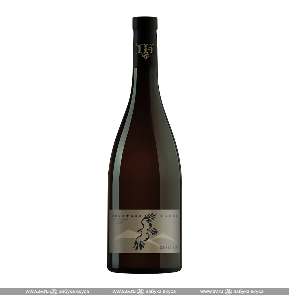 Изображение товара Российское белое вино Mountain Eagle Semillon 0.75L натуральное свежие ароматы