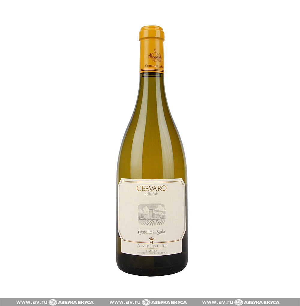 Изображение товара Вино итальянское белое IGT Umbria Cervaro della Sala Antinori, 0.75 L Изображение товара Вино итальянское белое IGT Umbria Cervaro della Sala Antinori, 0.75 L