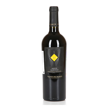 Изображение товара Вино итальянское красное DOC Salice Salentino Zolla Farnese, 0.75 L