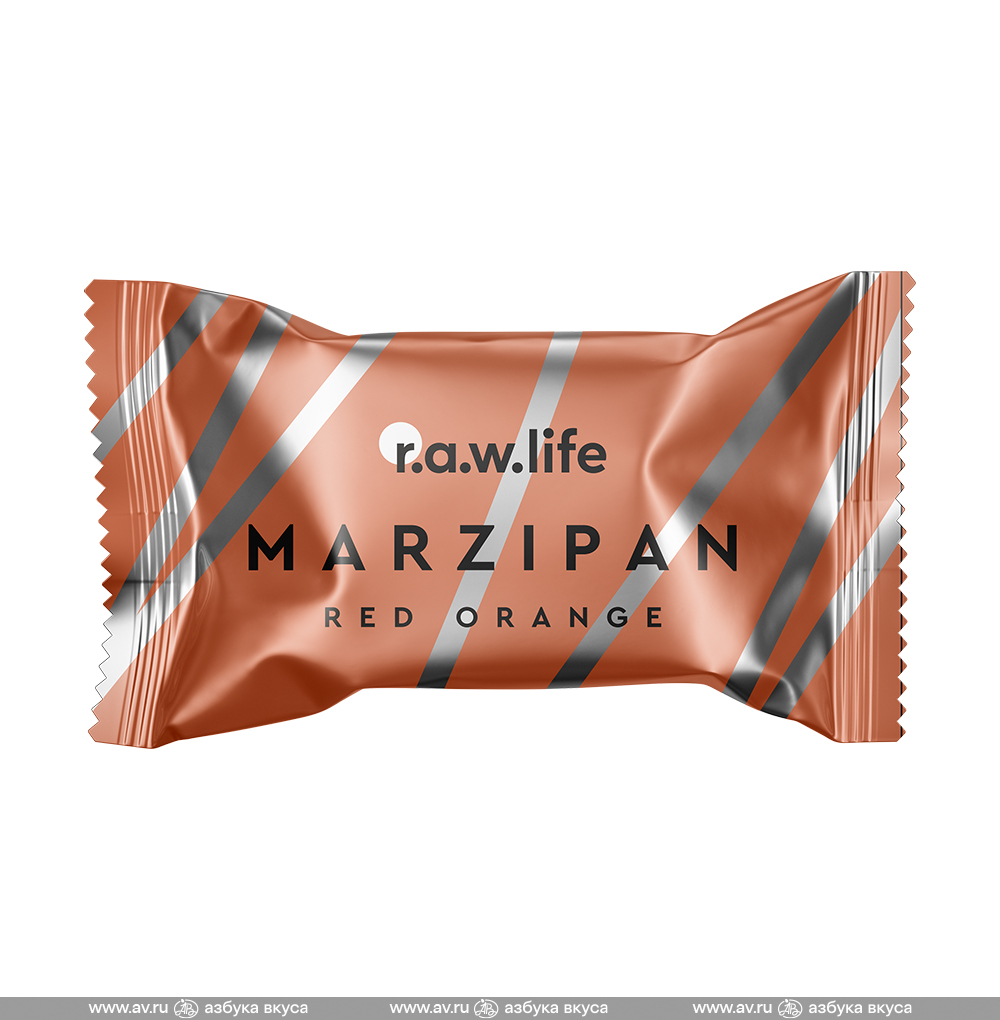 Изображение товара Батончик ореховый Marzipan Red Orange, R.A.W.Life, 19 г, Россия Изображение товара Батончик ореховый Marzipan Red Orange, R.A.W.Life, 19 г, Россия