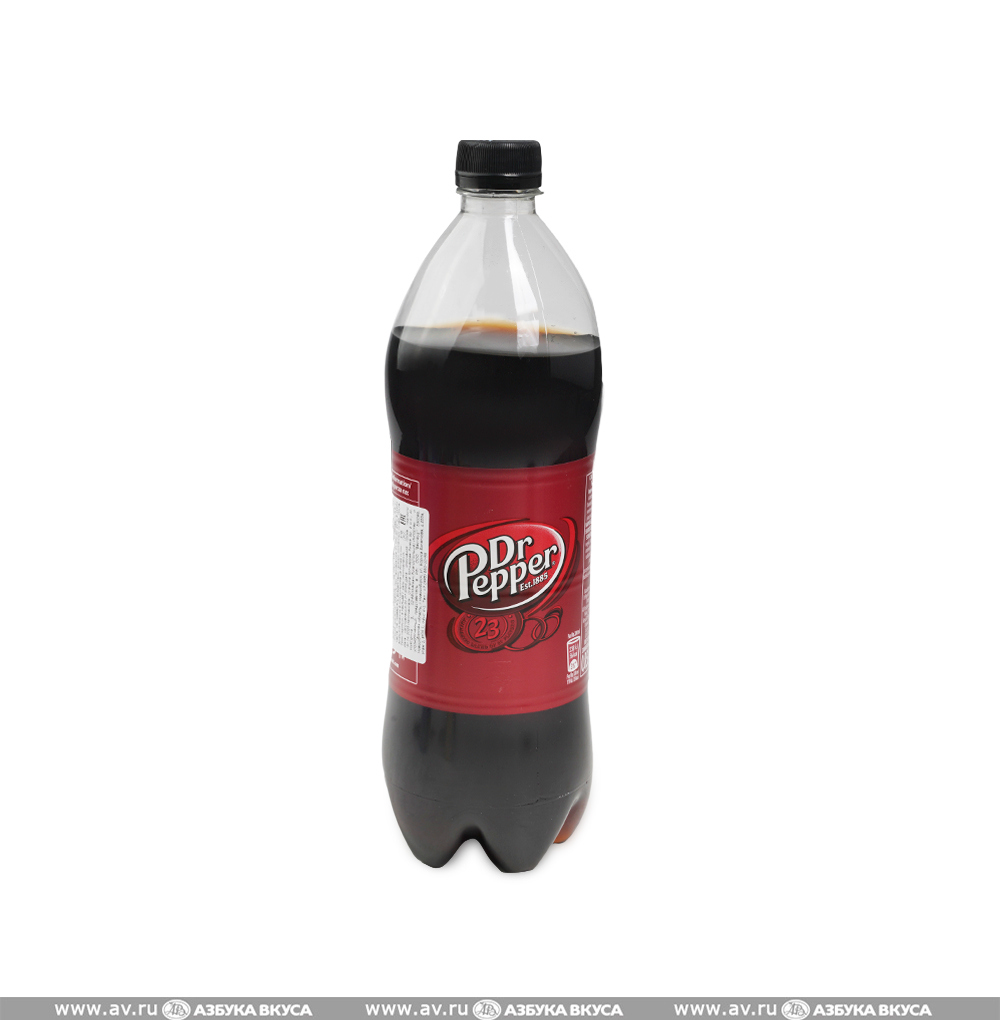Изображение товара Напиток газированный Dr. Pepper, Dr. Pepper, 0.85 л, Польша Изображение товара Напиток газированный Dr. Pepper, Dr. Pepper, 0.85 л, Польша