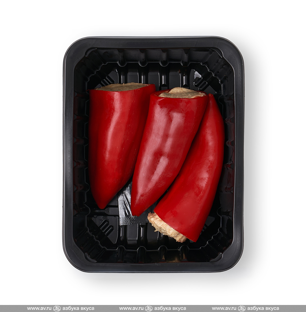 Изображение товара Перец Рамиро фаршированный охлажденный, «Азбука вкуса», Россия Изображение товара Перец Рамиро фаршированный охлажденный, «Азбука вкуса», Россия